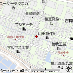 倉科工芸有限会社周辺の地図
