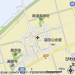 滋賀県長浜市益田町803周辺の地図