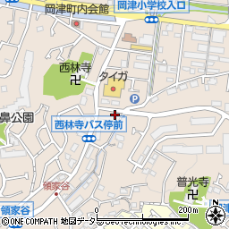 神奈川県横浜市泉区岡津町244周辺の地図