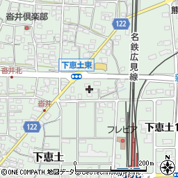 岐阜県可児市下恵土1003周辺の地図