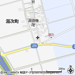 滋賀県長浜市湯次町106周辺の地図