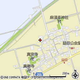 滋賀県長浜市益田町842周辺の地図