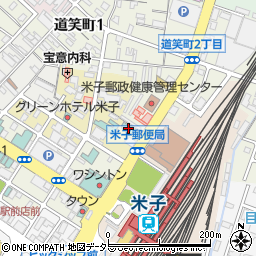 鳥取県米子市万能町112周辺の地図