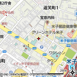 鳥取県米子市万能町206周辺の地図