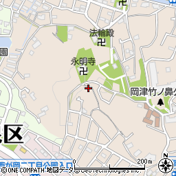 神奈川県横浜市泉区岡津町1304周辺の地図