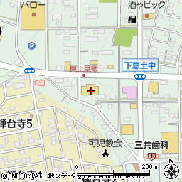 サシケイ家具可児店周辺の地図