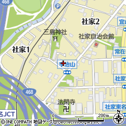 ヱトー株式会社　神奈川営業所周辺の地図