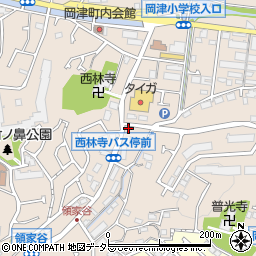神奈川県横浜市泉区岡津町236周辺の地図