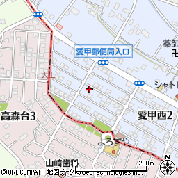 神奈川県厚木市愛甲西2丁目18-12周辺の地図