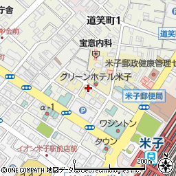 鳥取県米子市万能町161周辺の地図