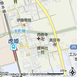 滋賀県長浜市大寺町622周辺の地図