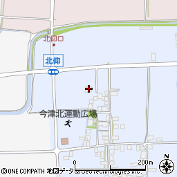 滋賀県高島市今津町北仰631周辺の地図