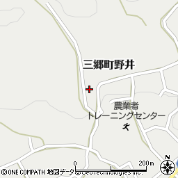 岐阜県恵那市三郷町野井2112周辺の地図