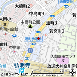 ディアレイシャスＩＤ横浜南周辺の地図