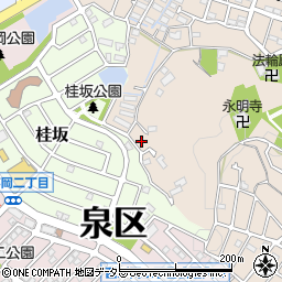 神奈川県横浜市泉区岡津町1741周辺の地図