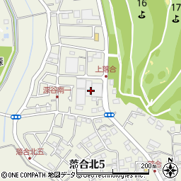神奈川県綾瀬市落合北6丁目2周辺の地図