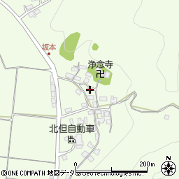 兵庫県養父市八鹿町坂本123周辺の地図