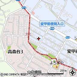 神奈川県厚木市愛甲西2丁目23-2周辺の地図