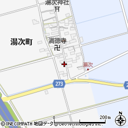 滋賀県長浜市湯次町101周辺の地図