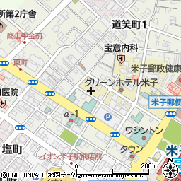 鳥取県米子市万能町212周辺の地図