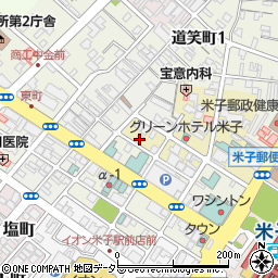 鳥取県米子市万能町212周辺の地図