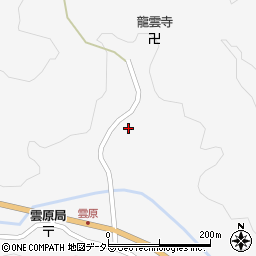 京都府福知山市雲原543周辺の地図