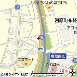 セブンイレブン鳥取河原町店周辺の地図