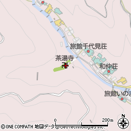 茶湯寺周辺の地図