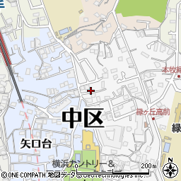 リパーク横浜本牧緑ケ丘第２駐車場周辺の地図
