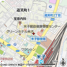 鳥取県米子市万能町91周辺の地図