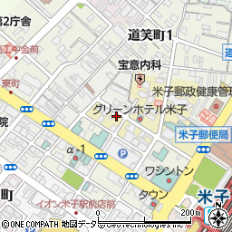 鳥取県米子市万能町198周辺の地図