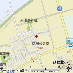 滋賀県長浜市益田町617周辺の地図