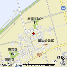 滋賀県長浜市益田町802周辺の地図