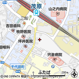 千葉県茂原市高師705周辺の地図