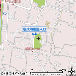 飯田神社周辺の地図