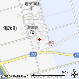 滋賀県長浜市湯次町96周辺の地図