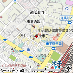 鳥取県米子市万能町142周辺の地図