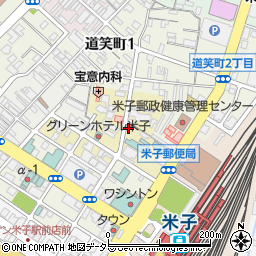 鳥取県米子市万能町79周辺の地図