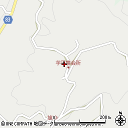 長野県飯田市千代1609周辺の地図