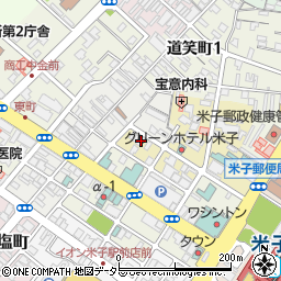 鳥取県米子市万能町193周辺の地図