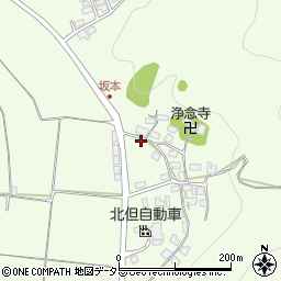 兵庫県養父市八鹿町坂本103周辺の地図
