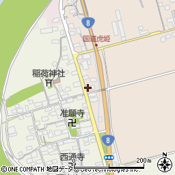 滋賀県長浜市月ヶ瀬町276周辺の地図