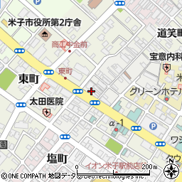 鳥取県畜産農業協同組合　西部営業所周辺の地図