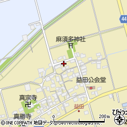滋賀県長浜市益田町800周辺の地図