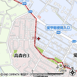 神奈川県厚木市愛甲西2丁目23-6周辺の地図
