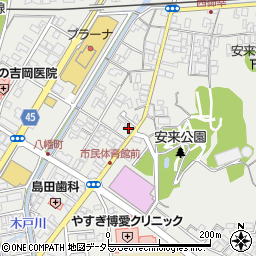 エディオン社日店周辺の地図