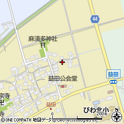 滋賀県長浜市益田町620周辺の地図