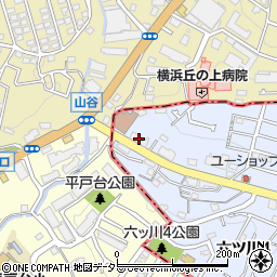 クレストコート東戸塚３周辺の地図