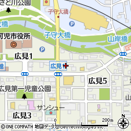 京進スクール・ワン　可児教室周辺の地図