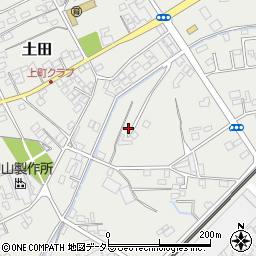 岐阜県可児市土田周辺の地図